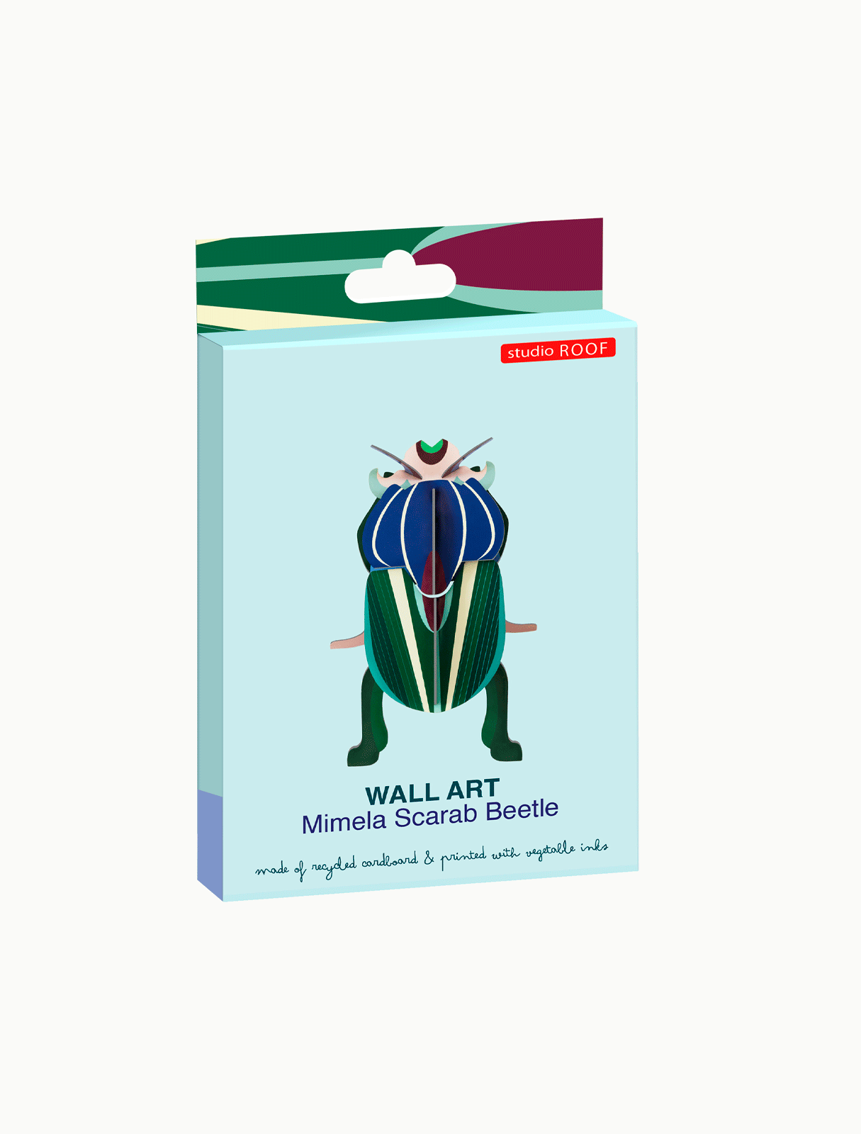 Studio Roof (no tariffs) - Wholesale Wall Accent - 3D Wall Art - Insect - Mimela Scarab Beetle3