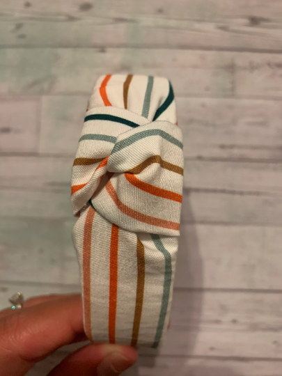 TeachCreateExplore – wholesale Fashion headband – women's – Fall Pattern Knotted Headbands0