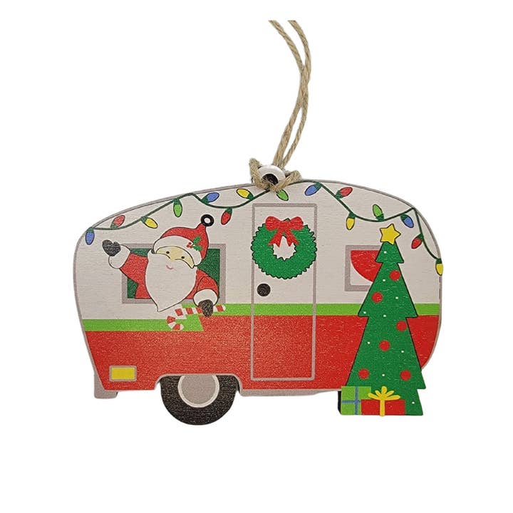 Driftless Studios - Wholesale Ornament - Unique Vintage Camper Christmas Ornaments