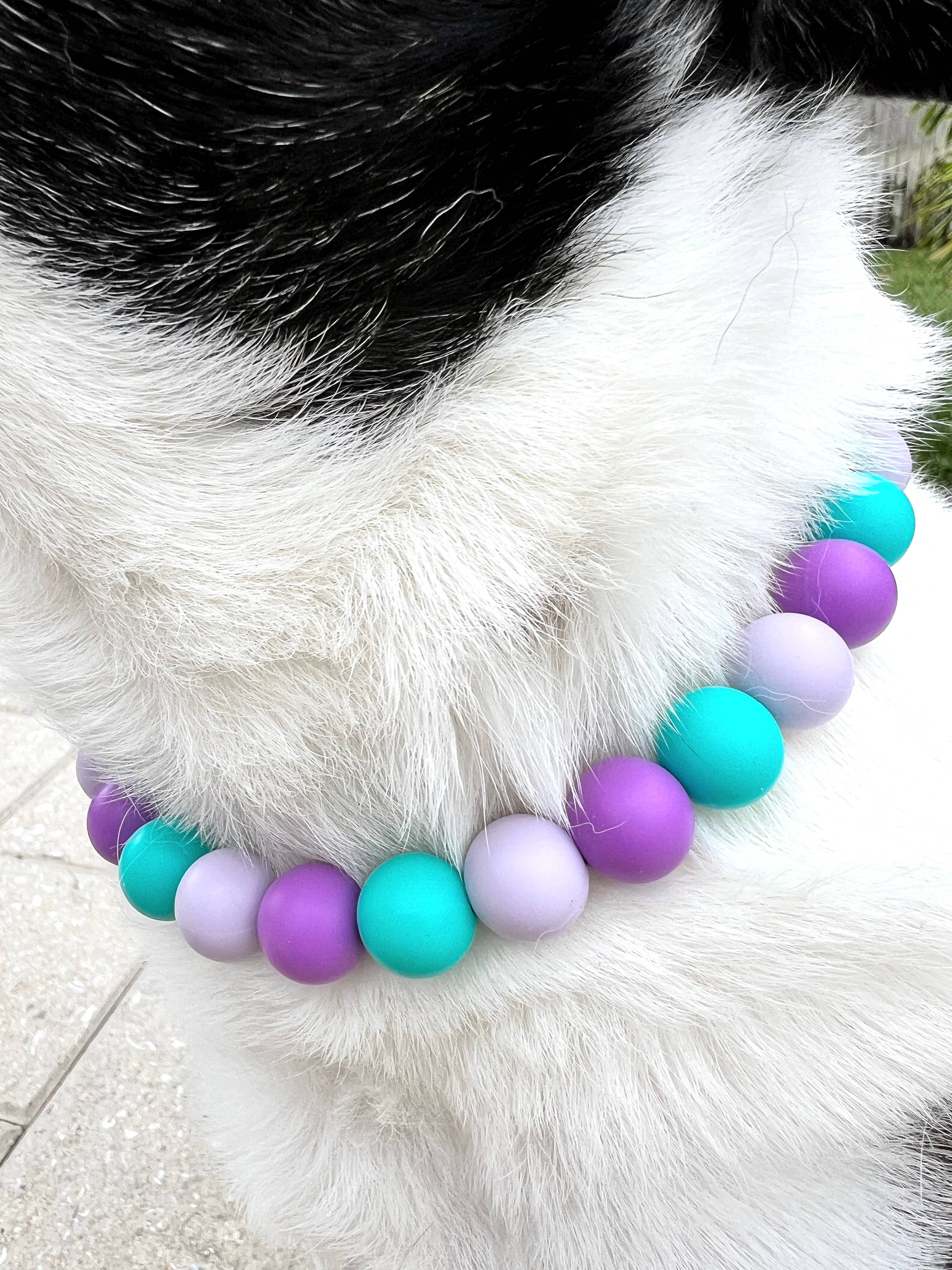 Dainty Paws - Venta al por mayor Collar - Perros - Sirena | Collar para perro con cuentas2