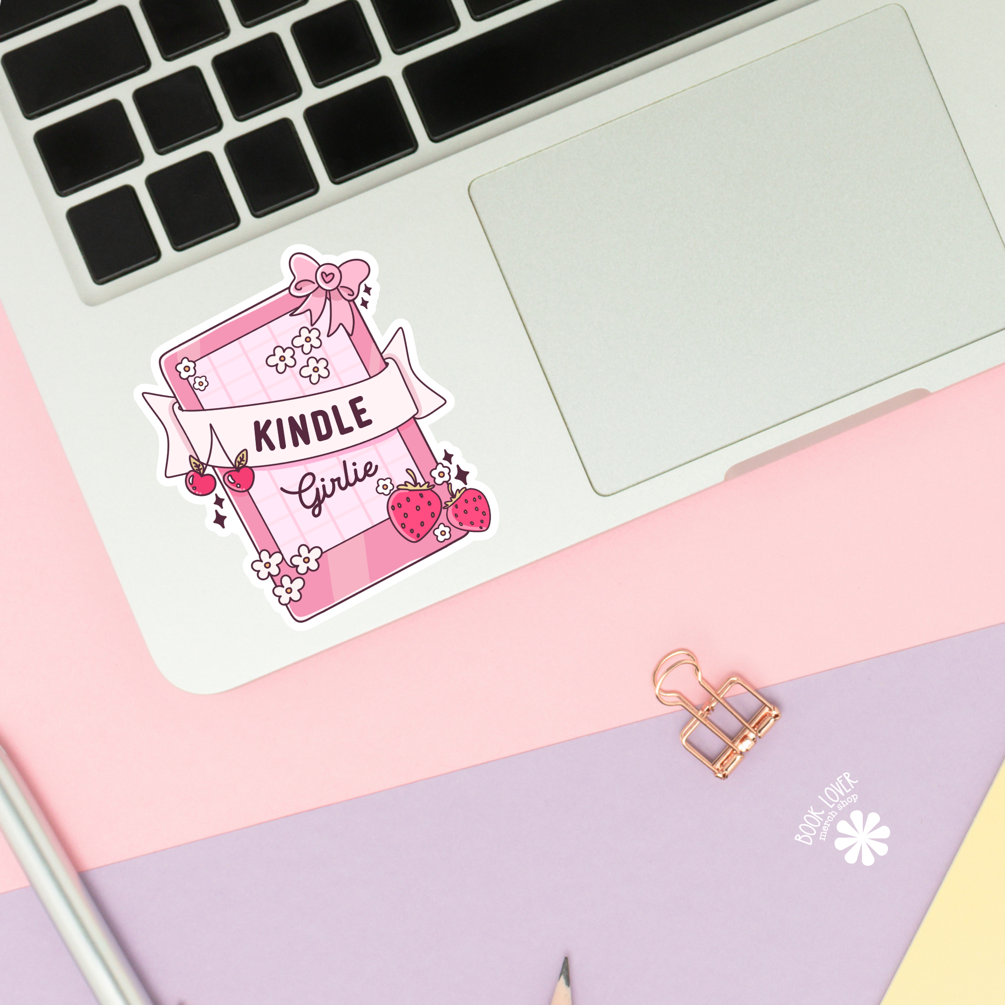Book Lover Merch Shop – wholesale Sticker – Kindle Girlie Stickers / Bookish Stickers / Book Lover Gift 1