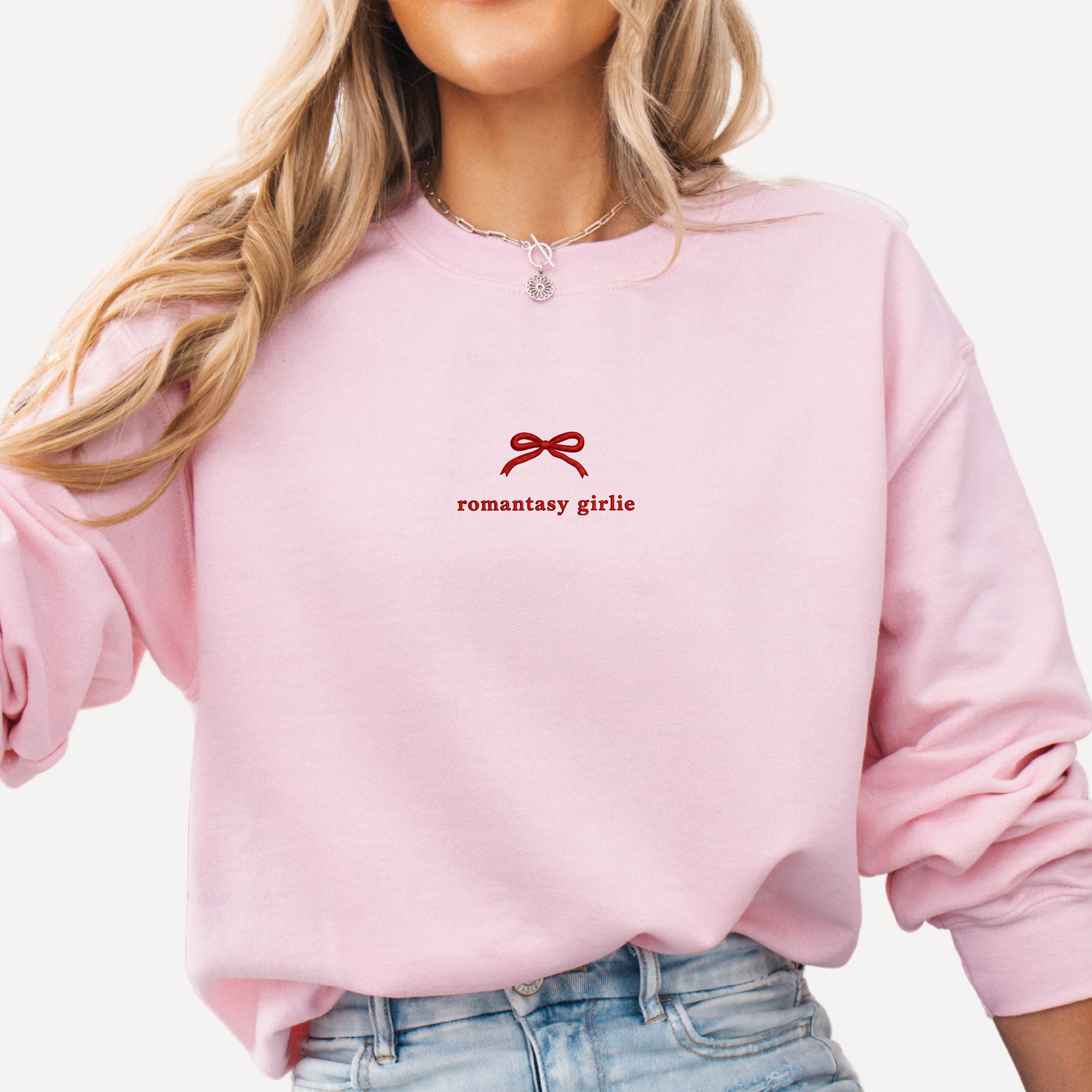 P E T I T R U E - Wholesale Sweatshirt - Women's - EMBROIDERED Sweatshirt Book Lover Bookish Gifts Romantasy4