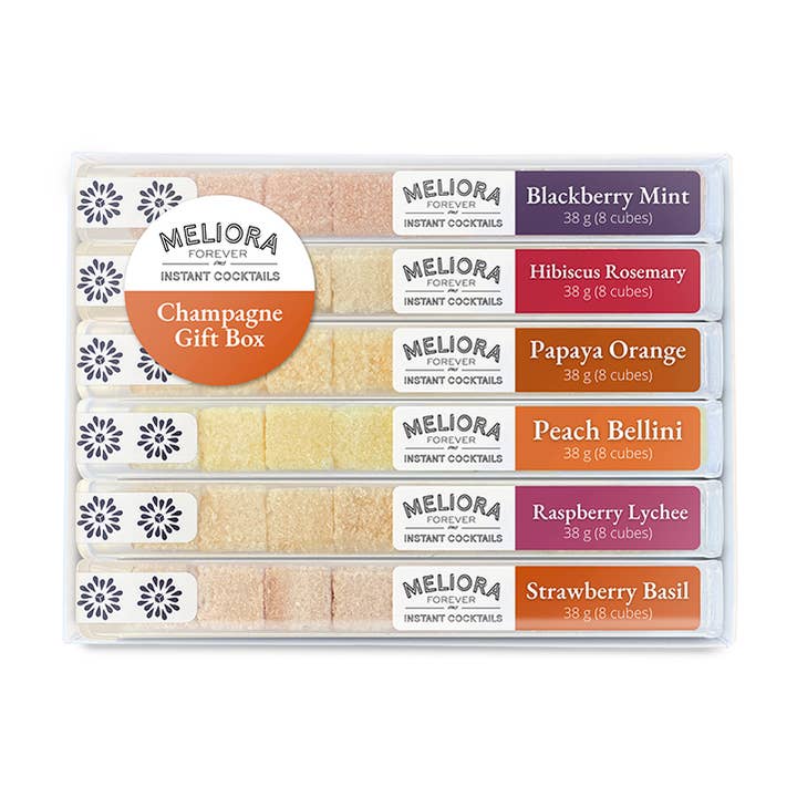 Champagne Gaveæske for engroshandel hos Meliora Forever