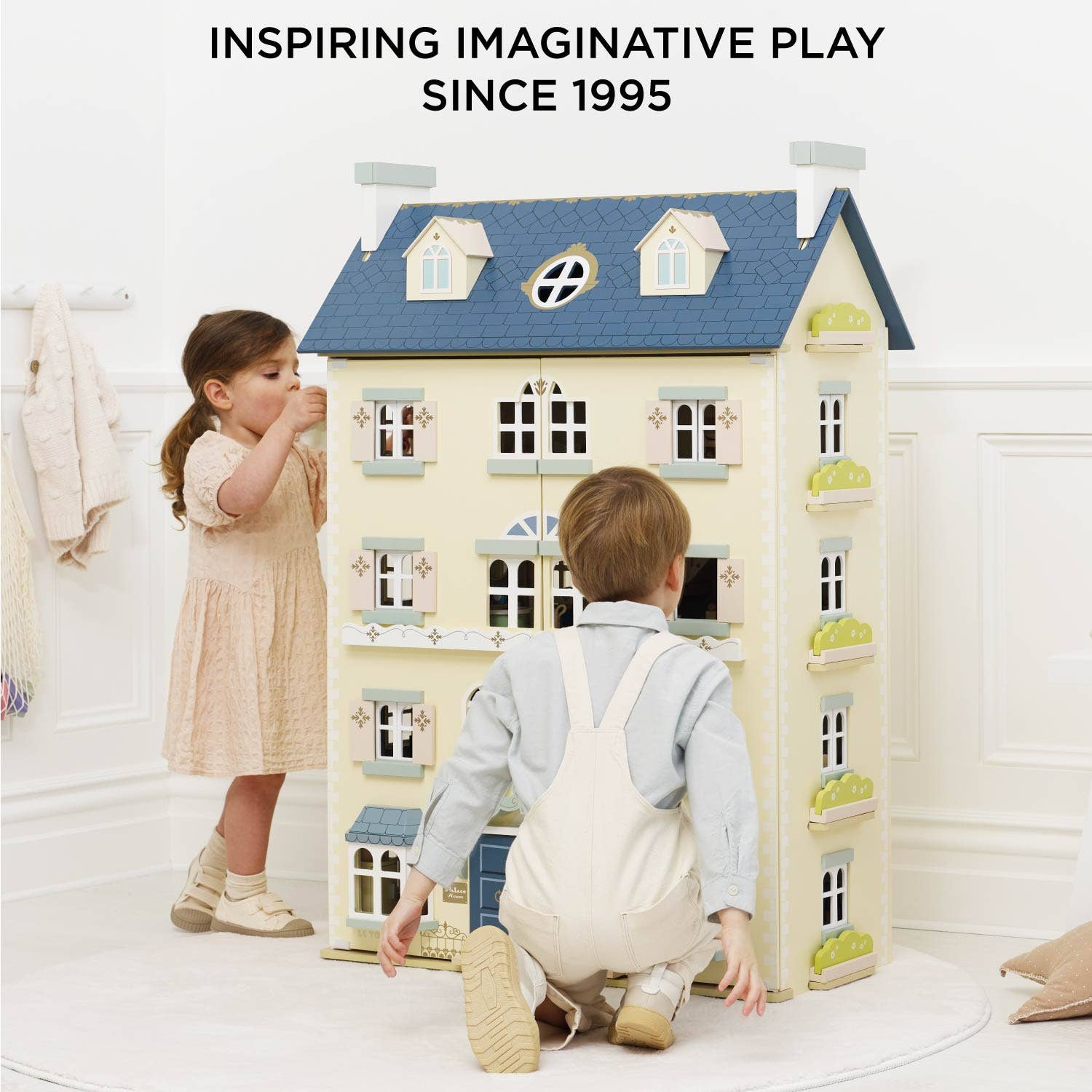 Le Toy Van, Inc. - Wholesale Doll Accessory Kit - Kids - Palace Wooden Dolls House6