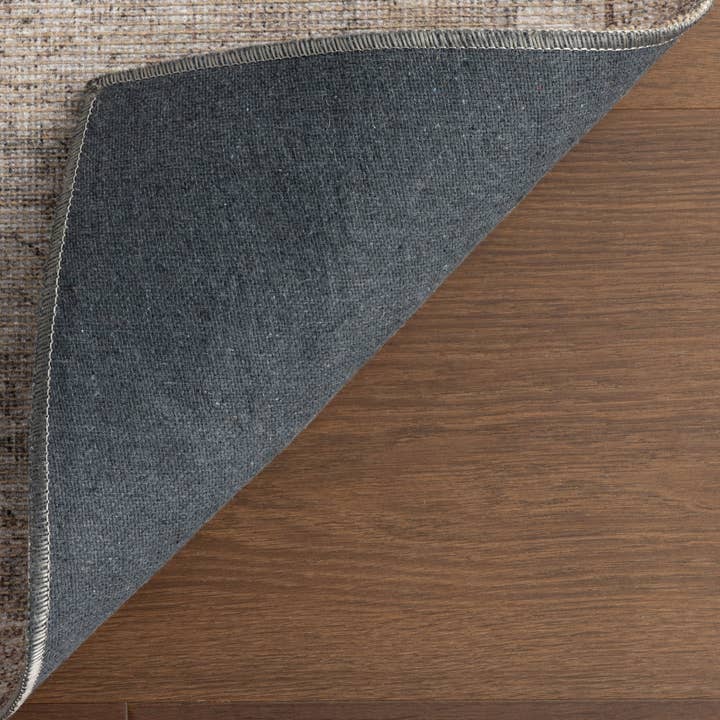 Dark Beige Hillstone Collection Delphi Traditional Vintage Medallion Area Rug for wholesale on Faire6