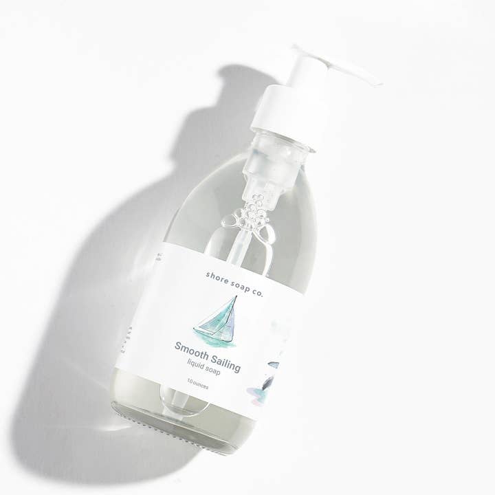 Glatte Sailing Flüssig für den Großhandel von Shore Soap Co.