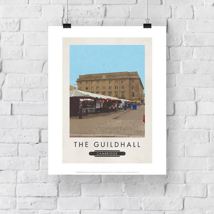 Star Editions - Wholesale Art Print - The Guildgall, Cambridge - 11X14” Premium Art Print2