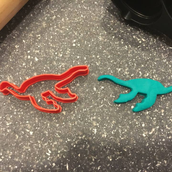 Loch Ness Nessie Cookie Cutter for wholesale by CookieCutterSupply