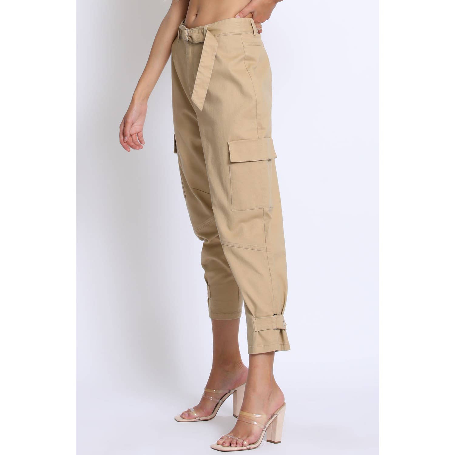 Sans Souci - Wholesale Pants - Women's - CROPPED CARGO PANTS5