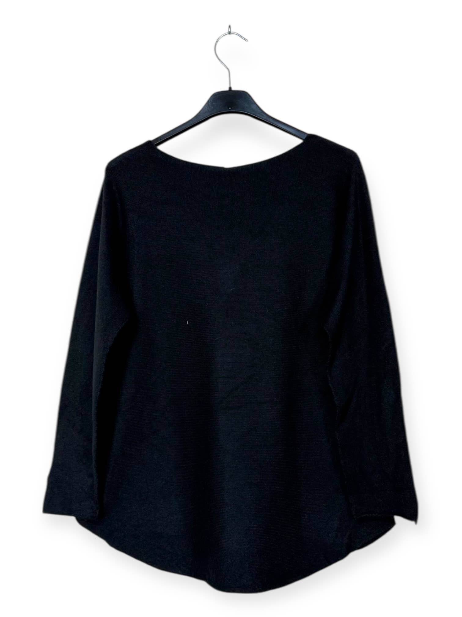 Lucky Nana - Wholesale Knit Sweater - Women's - AH 3167 - V-Neck Sweater with Bichette Flocking29