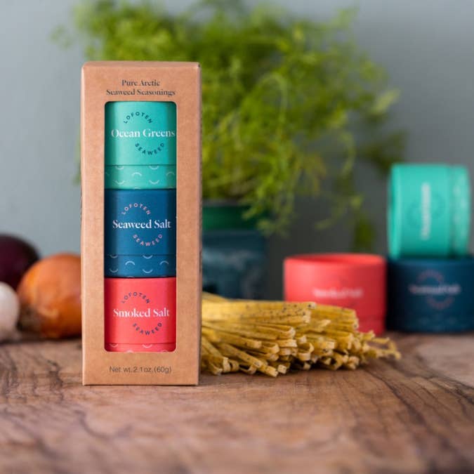 Lofoten Seaweed - Wholesale Salt - Seaweed Three Pack2