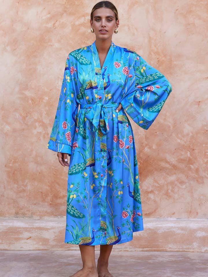 Peacock Robe for wholesale by The Night Store