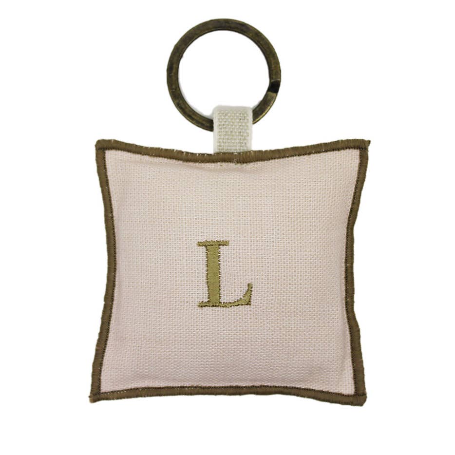 Giardino Segreto - Wholesale Keychain - Unisex - CUSTOMIZABLE linen keychain2