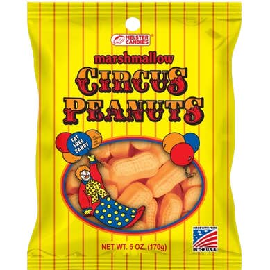 I Got Your Candy - Wholesale Hard Candy - Circus Peanuts Candies 6oz - 12ct