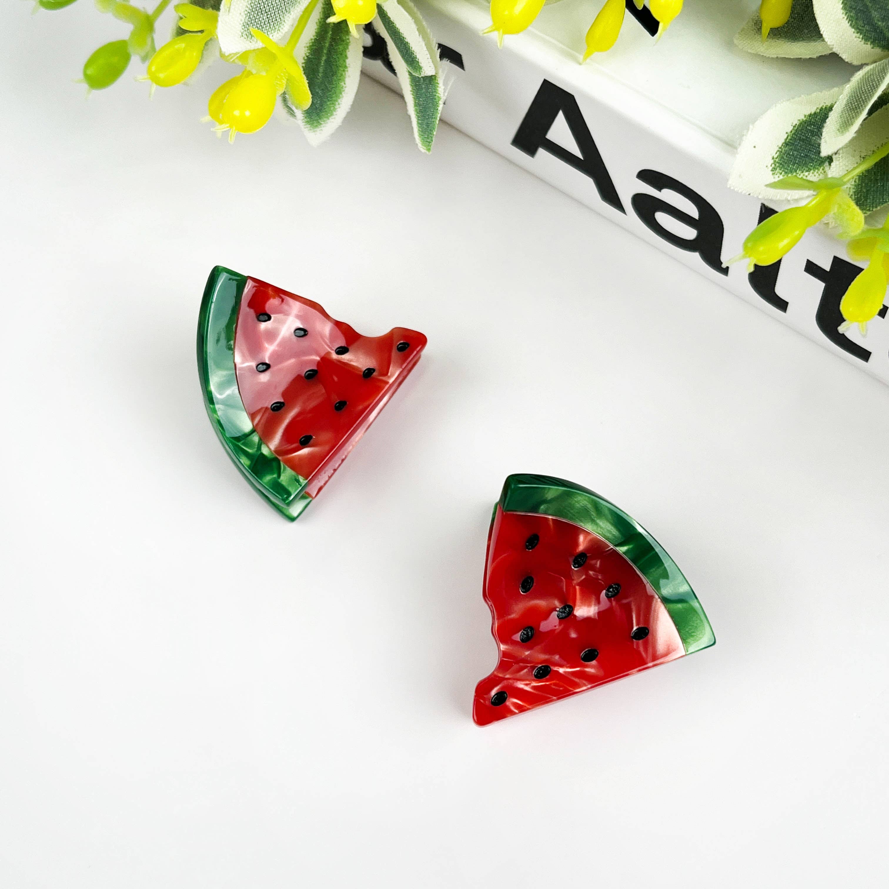 TheDivaSoap - Wholesale Haarclip - Dames - Kleine haarclip met fruitmotief, haaraccessoires van 3 cm14