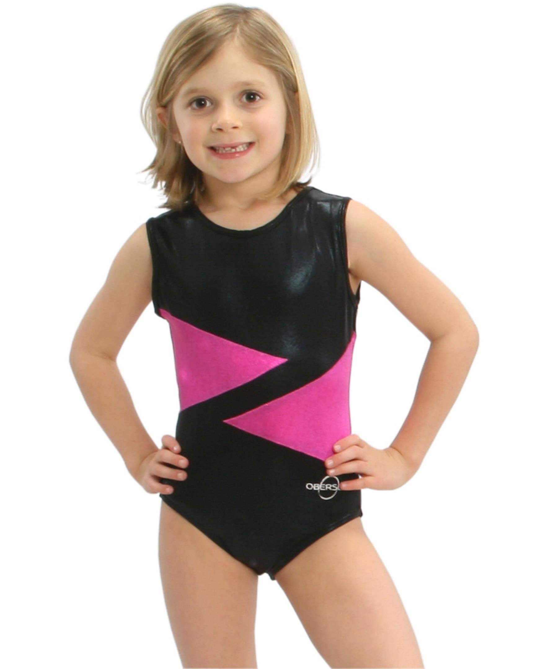 Obersee - Wholesale Leotard - Kids - Girl's Gymnastics Leotard - Pink Diamond2