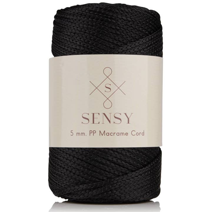 Sensy - Wholesale Yarn - Sensy Premium 5mm - 104 yards 100% Polyester Macrame Yarn