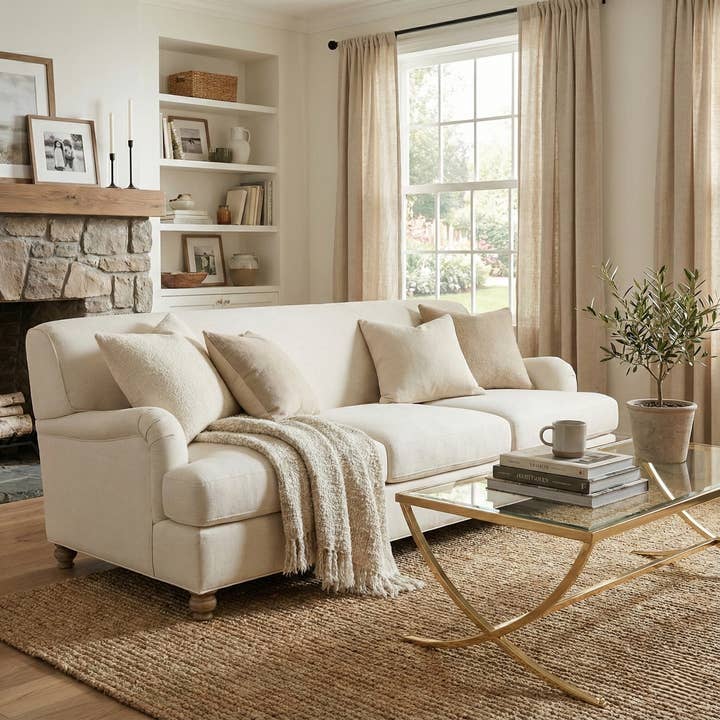 Canapé Kenwood, Mastic pour la vente par Park Hill Collection