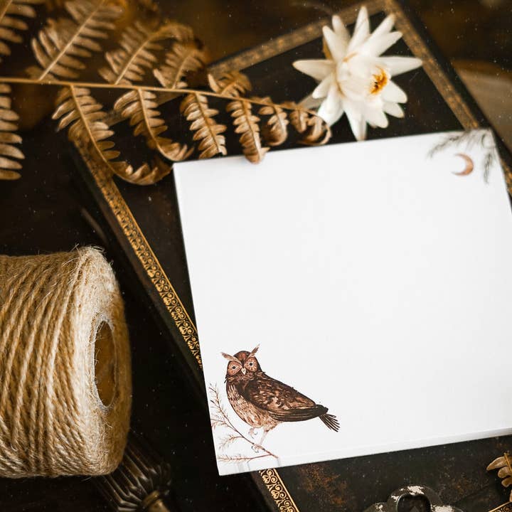 FuchsMaedchen - Wholesale Notepad - Owl Love Notepad