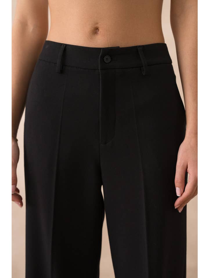 Attentif Paris - Venta al por mayor Pantalón de vestir - Mujer - Pantalones de pierna ancha a medida Heather37
