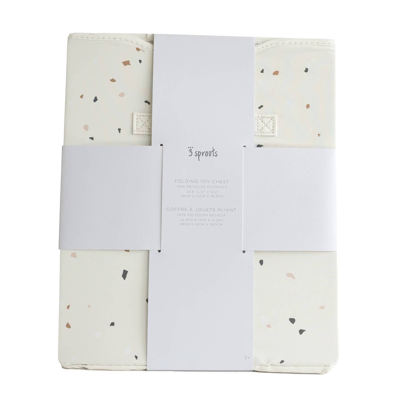 3 Sprouts - Wholesale Storage Bin - Kids & Baby - Kids Recycled Fabric Toy Chest - Prints2