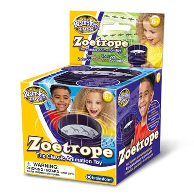 Brainstorm - Wholesale Toy Set - Kids - Zoetrope Classic Animation Toy Set for Kids