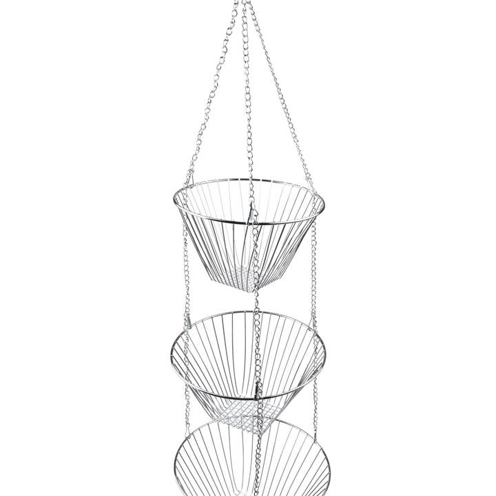 Fox Run Brands - Wholesale Hanging planter - Fox Run Hanging Baskets, Chrome