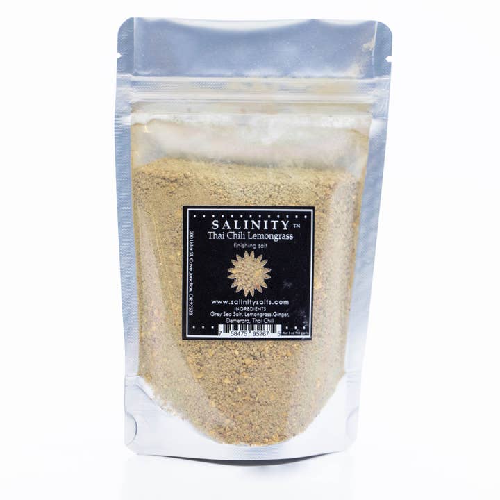 Salinity Finishing Salt - Wholesale Salt - Jar - Thai Chili Lemongrass Finishing Salt4