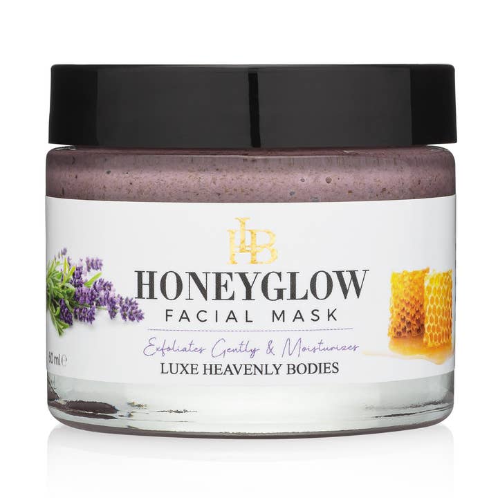 HoneyGlow Facial Mask for wholesale by LUXE Heavenly Bodies - Natural & Organic Skincare