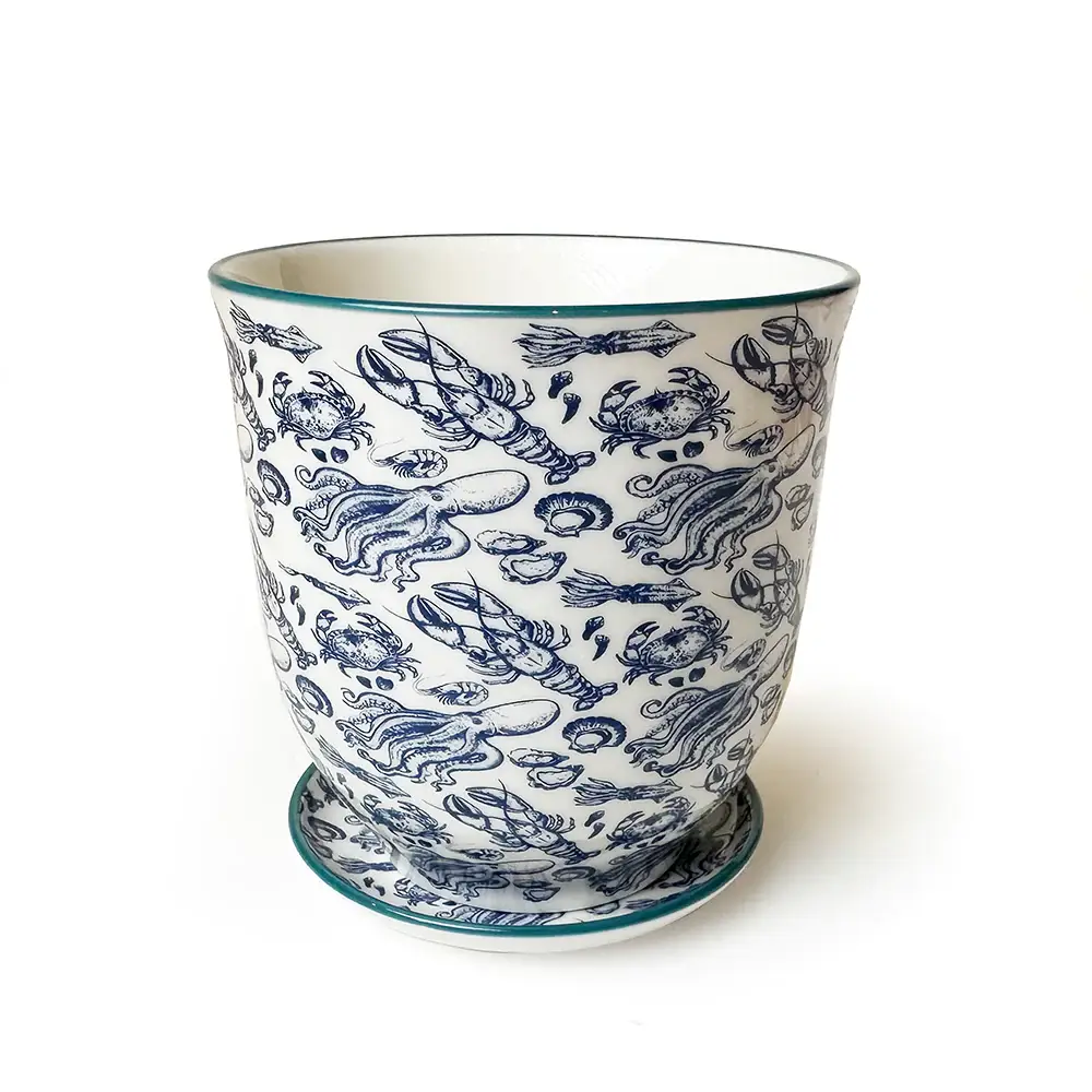 Chive UK - Vente Pot - Liberte 5 - Pot en porcelaine émaillée, motifs variés6