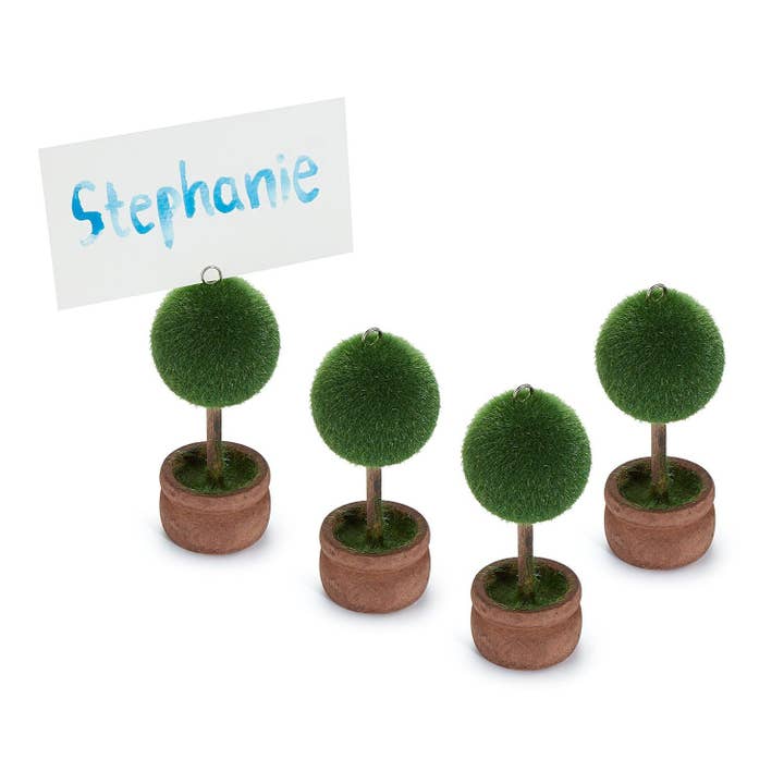 Topiary Placecard Holders (4) for wholesale by Chefanie