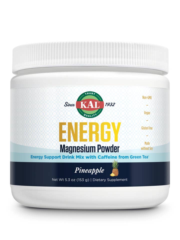 Energy Magnesium Powder Drink Mix - Pineapple for wholesale by KAL
