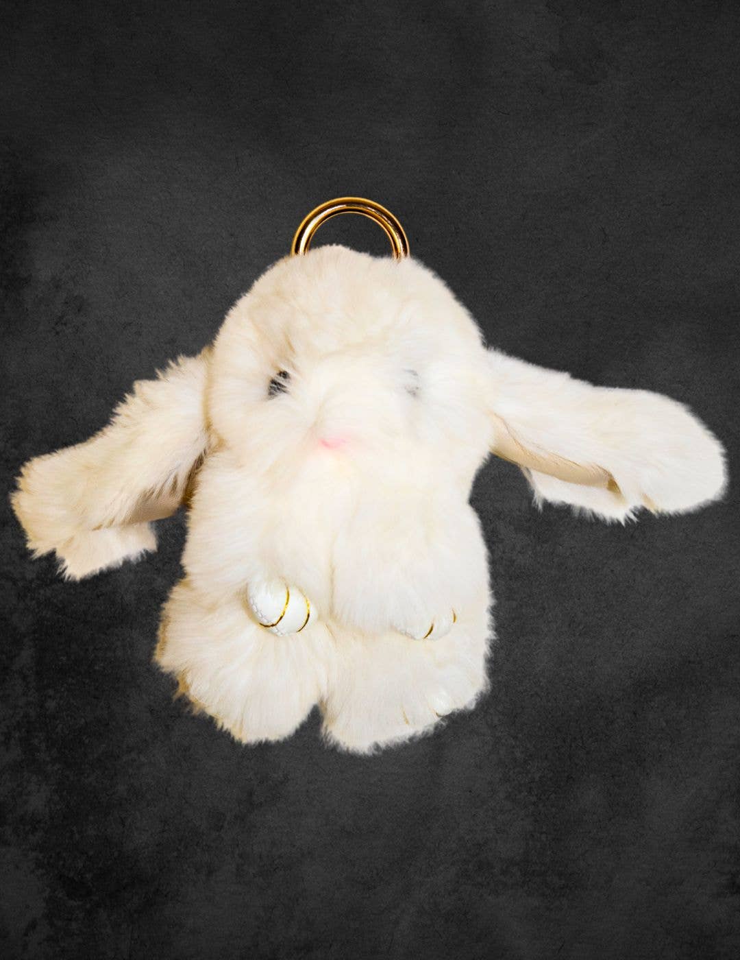 El Paso Saddleblanket - Wholesale Keychain - Women's - Authentic Rabbit Fur Bunny Keychain3