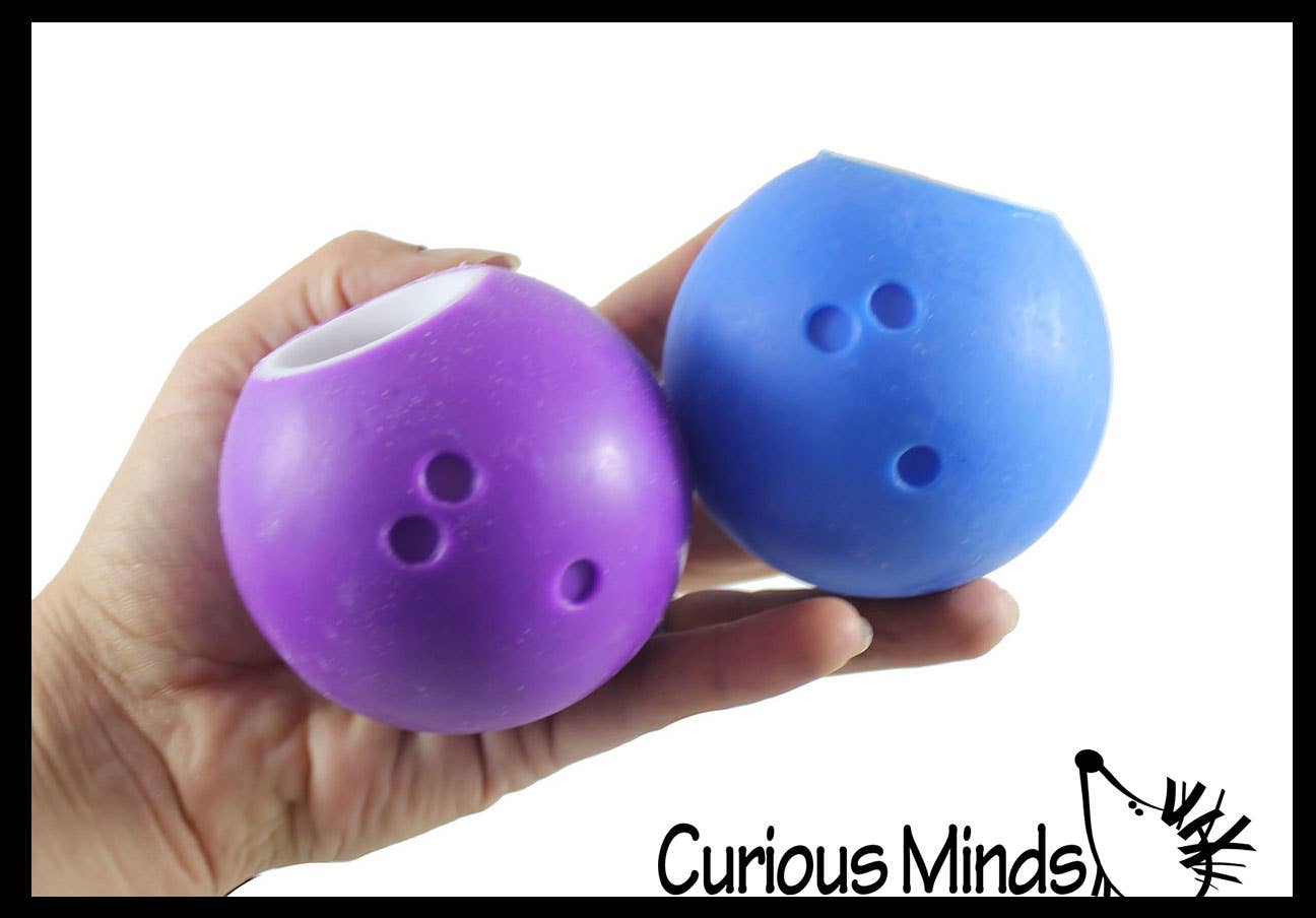 Curious Minds Toys - Wholesale Fidget Toy - Kids - 1 Bowling Pin in a Bowling Ball - Adorable Pop Up Fidget Toy7