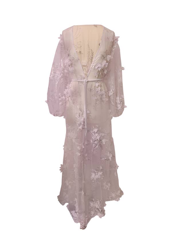 Gyv Me Body - Wholesale Robe - Women's - Bliss Lace Robe3