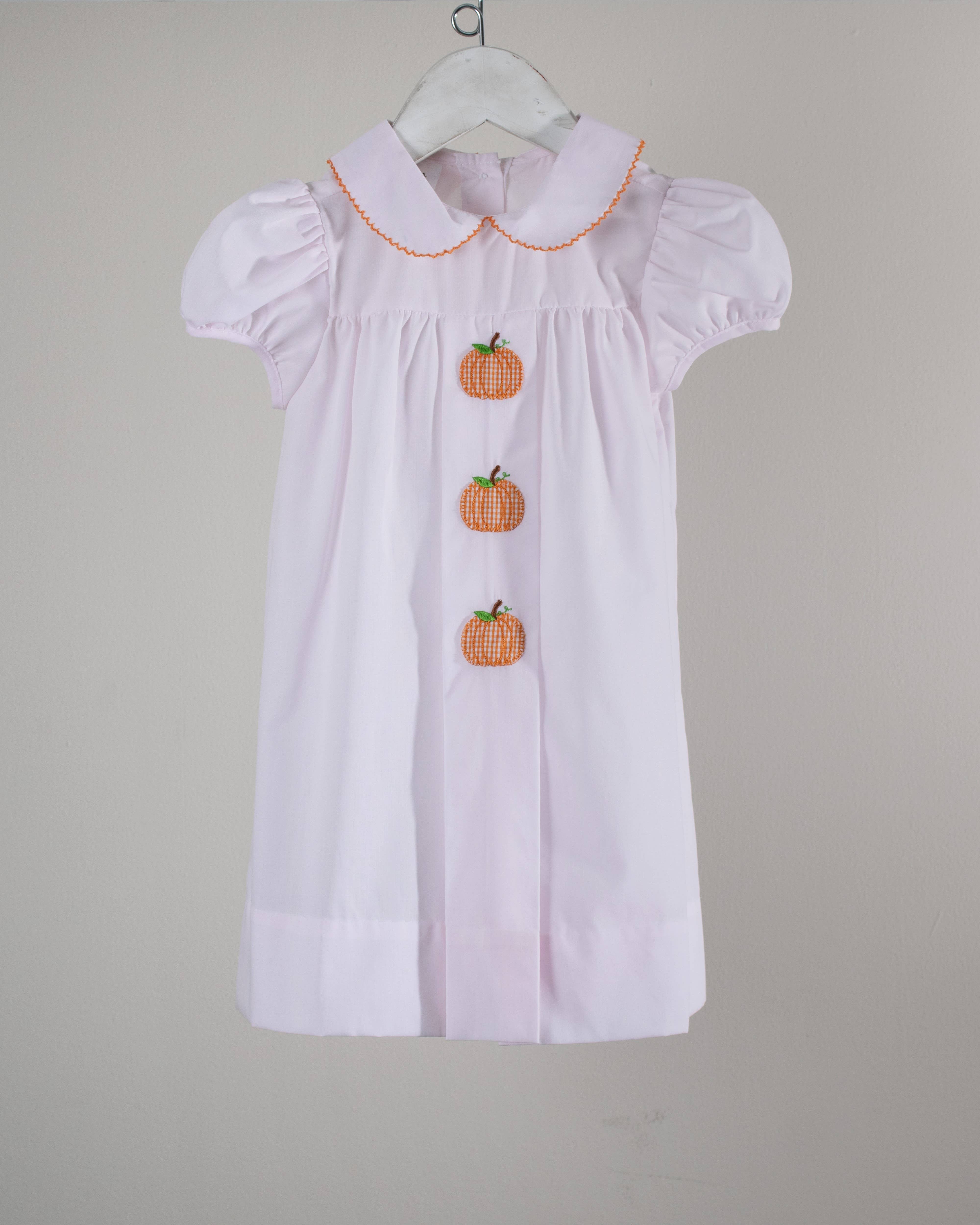Baby Blessings Clothing - Wholesale Dress - Baby - Little Pumpkin Leilani Dress0