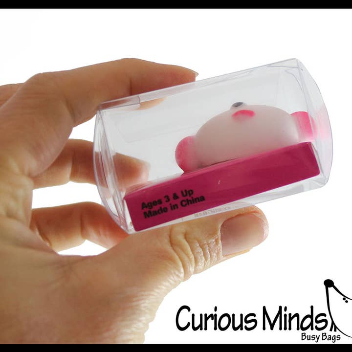 Curious Minds Toys - Wholesale Squishy toy – Kids & Baby - 1 Valentine's Day Heart Mochi Squishy - Adorable Cute Kawai2