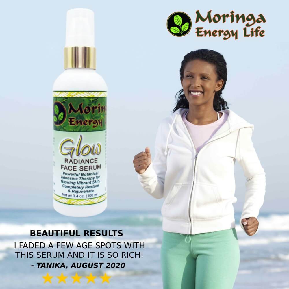 Moringa Energy Life – wholesale Ansiktsserum/-koncentrat – Moringa Glow Radiance Ansikte Serum, 3,4 Fl Oz5
