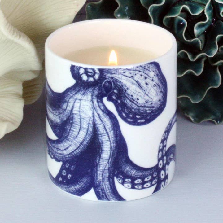Storm Brewing Candle for wholesale by Cream Cornwall