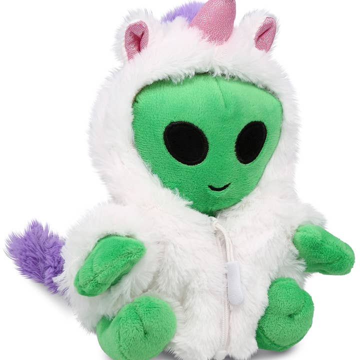 Plush Unicorn - 6" Plush - Alien for wholesale by Cota Global