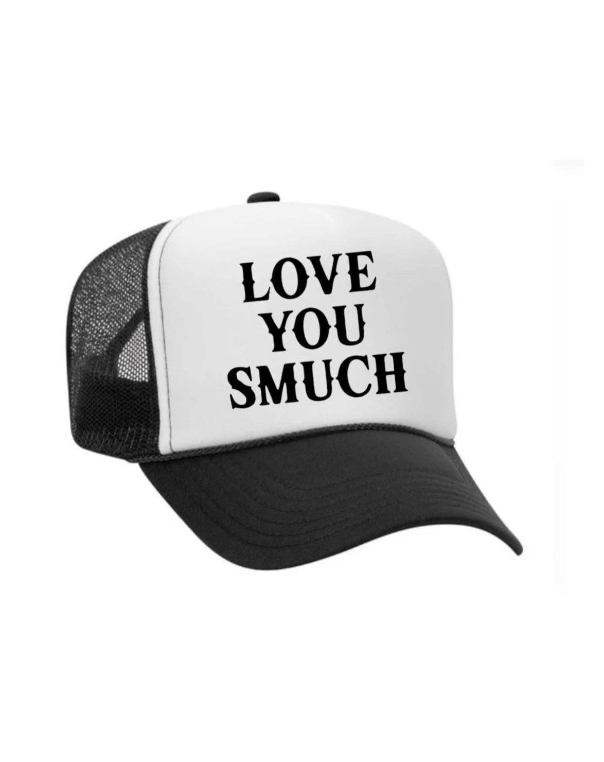 Inappropriate Trucker Hats - Wholesale Trucker Hat - Women's - Love You Smuch Trucker Hat0