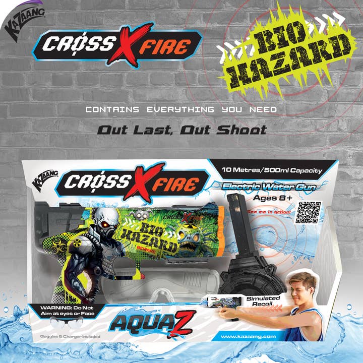 CrossXFire AquaZ - BioHazard for wholesale by BMS Brands North America