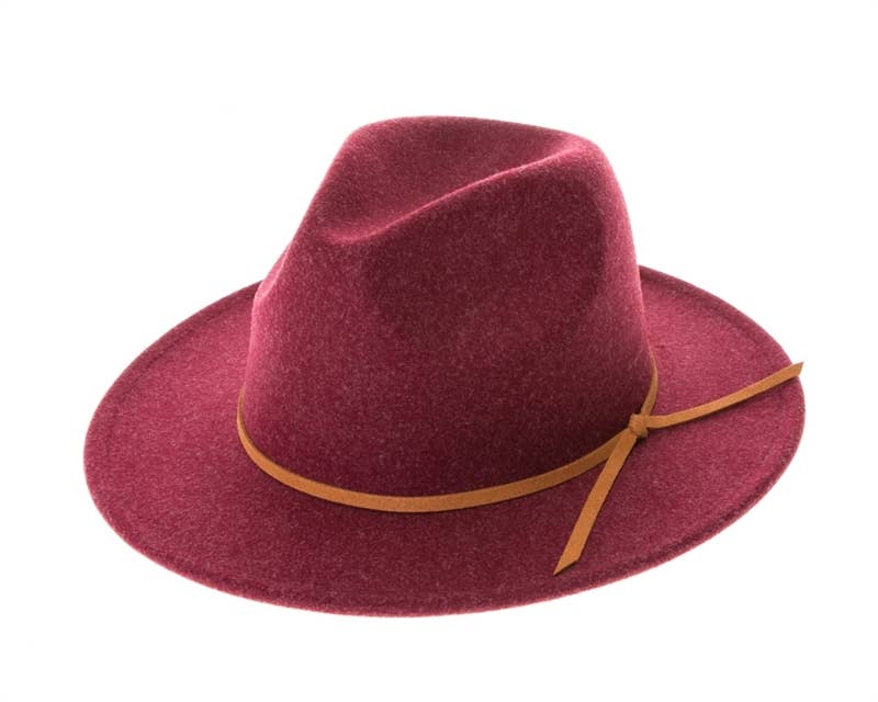 DNMC – wholesale Fedora – Women’s – Marled Vegan Felt Fedora Hat - 7 Colors!11