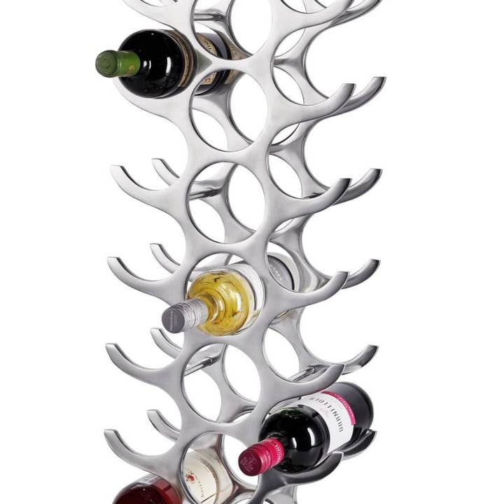 Michael & Philipp Noll e. K. - Wholesale Bottle Rack/Holder - Polished aluminium wine rack bottle rack