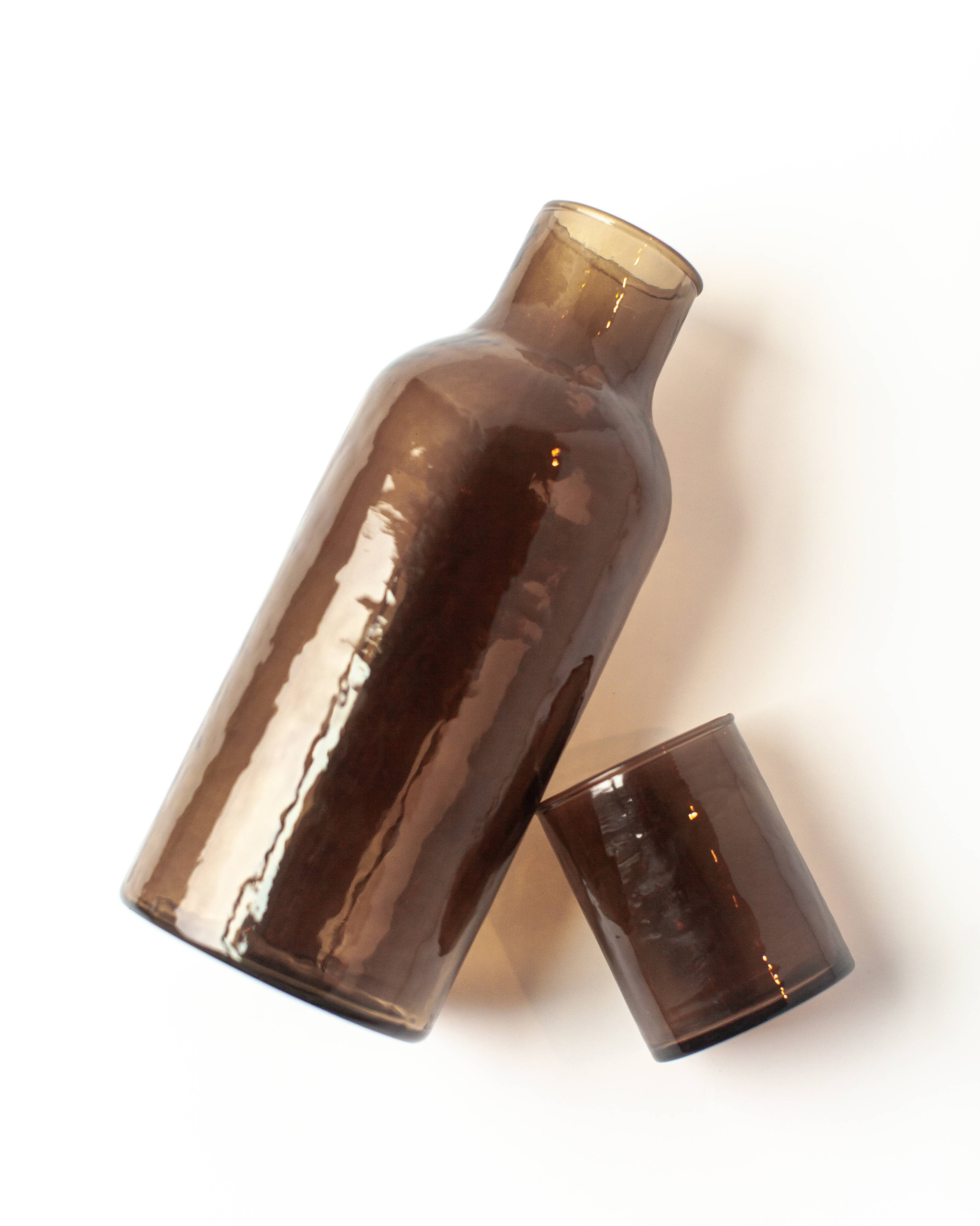 Creative Women Australia - Wholesale Carafe - Handblown Hammered Glass Carafe11