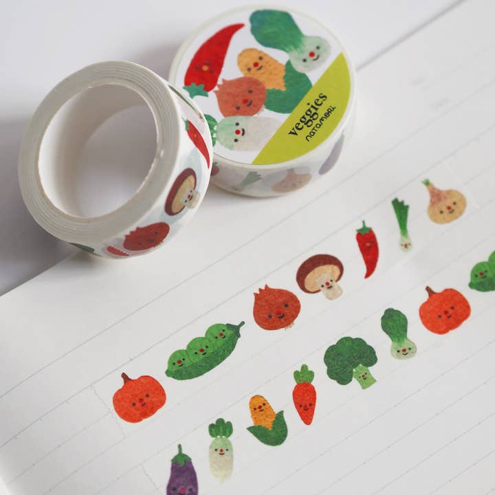 natamori - Wholesale Washi Tape - veggies • washi tape0