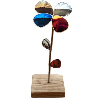 Mehrfarbige Brillengläser mit Blume für den Großhandel von Clash Concept