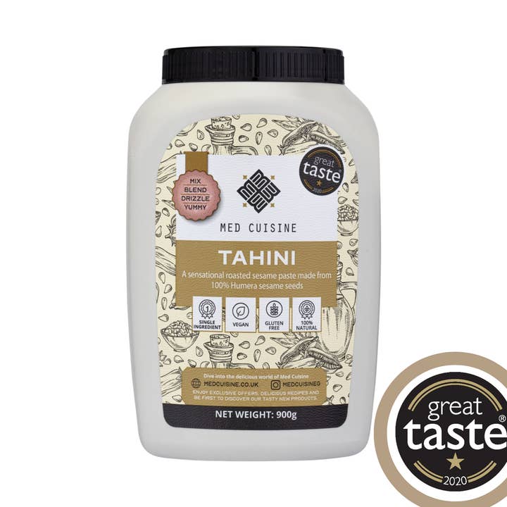 Natural Tahini- 900GR for wholesale by Med Cuisine EU