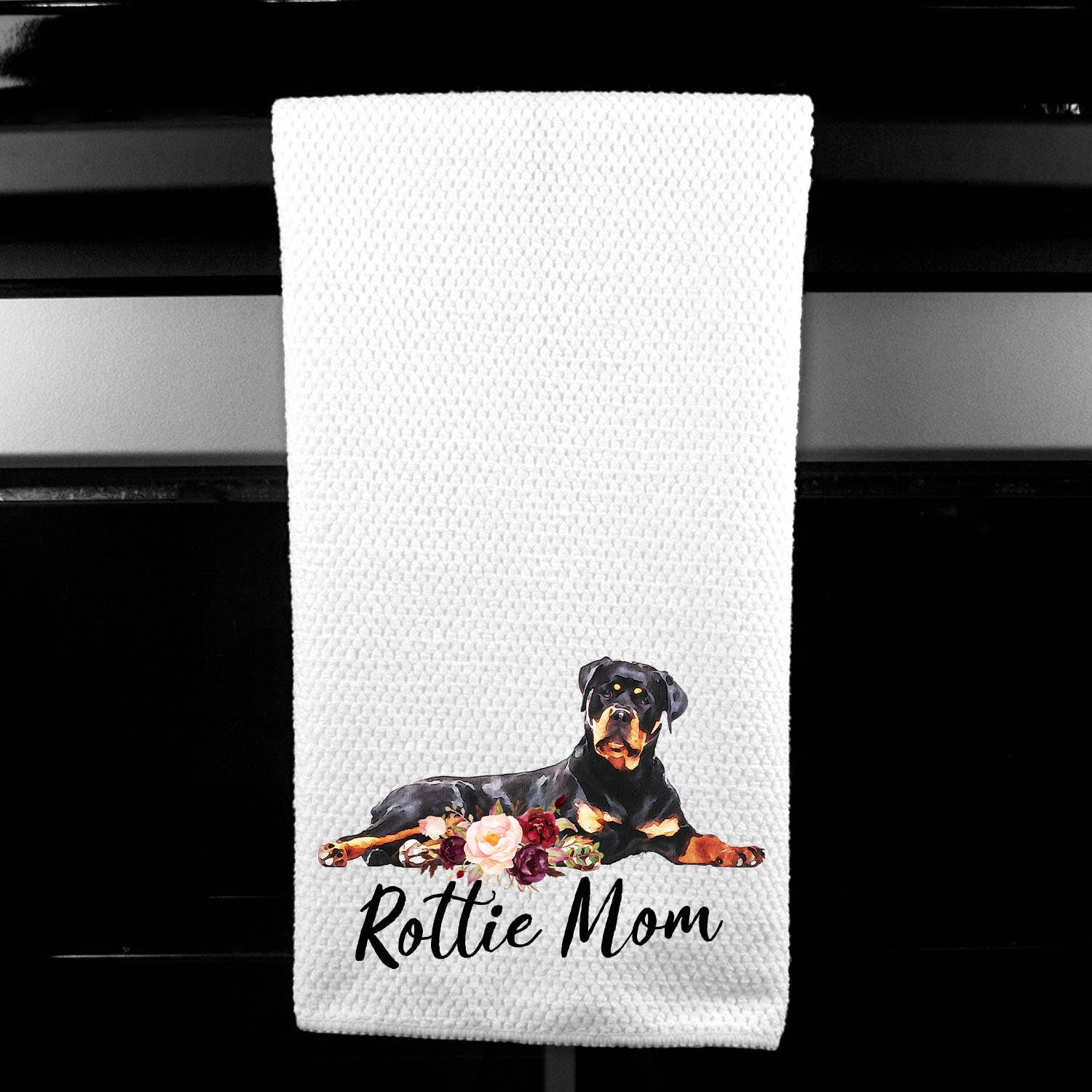 Dasha Alexander - Wholesale Tea Towel - Rottie Mom Microfiber Towel 0