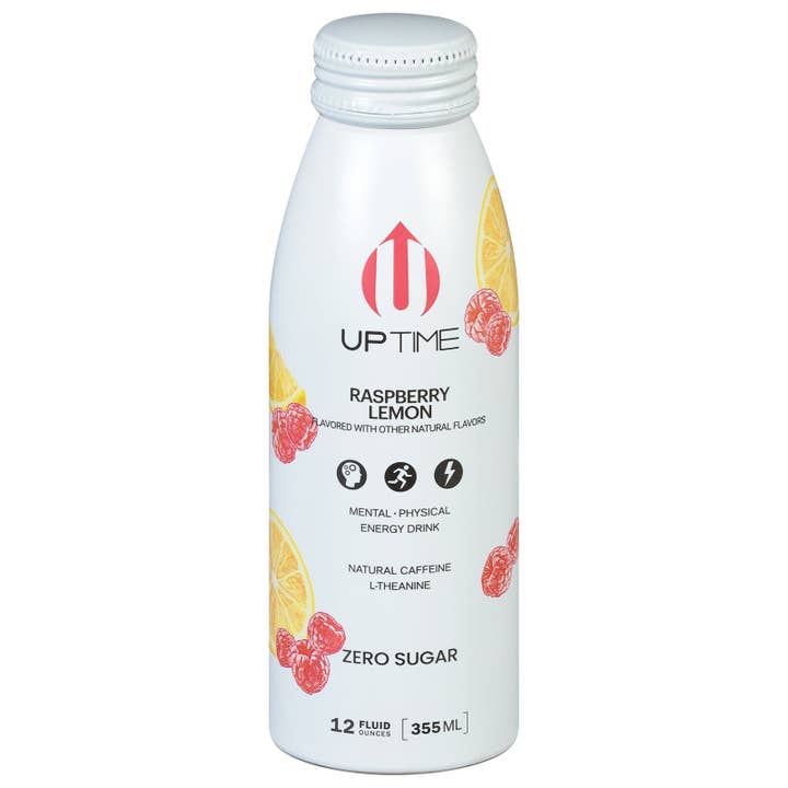 Ware Spark - Wholesale Sports/Energy Drink - Uptime Energy - Energy Drink Raspberry Lemnad Sugar Free - Case Of 12-12 Fz